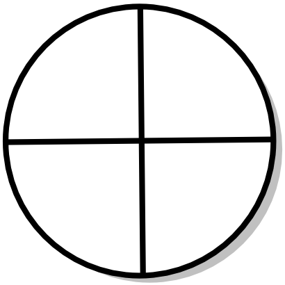 Download free round white disk mathematical icon